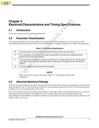 PC9S08AC128CLKE Datasheet Page 13