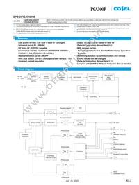 PCA1000F-48-C Datasheet Page 3