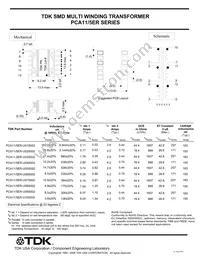 PCA11/5ER-U01S002 Datasheet Cover