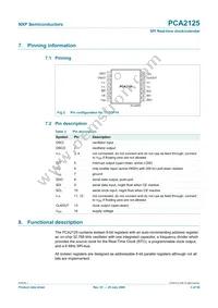 PCA2125TS/1 Datasheet Page 3