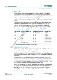 PCA2125TS/1 Datasheet Page 21