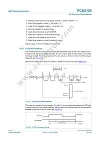 PCA2125TS/1 Datasheet Page 22