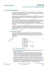 PCA2129T/Q900/2 Datasheet Page 6
