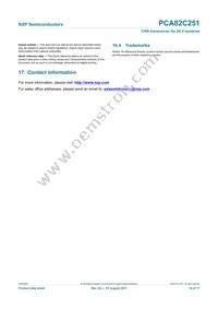 PCA82C251T/N Datasheet Page 16