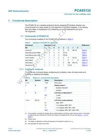 PCA85132U/2DB/Q1 Datasheet Page 6