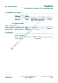 PCA85134H/Q900/1 Datasheet Page 2