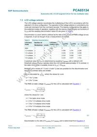 PCA85134H/Q900/1 Datasheet Page 8