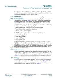 PCA85134H/Q900/1 Datasheet Page 21