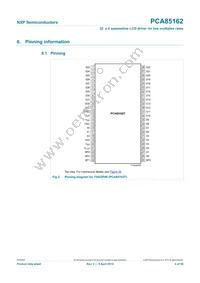 PCA85162T/Q900/1HL Datasheet Page 4