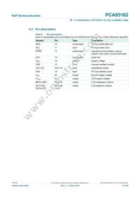 PCA85162T/Q900/1HL Datasheet Page 5