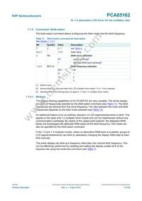 PCA85162T/Q900/1HL Datasheet Page 9
