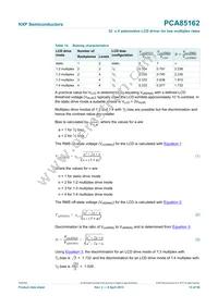 PCA85162T/Q900/1HL Datasheet Page 13