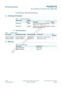 PCA85176T/Q900/1 Datasheet Page 2