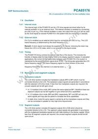 PCA85176T/Q900/1 Datasheet Page 21