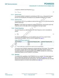 PCA85233UG/2DA/Q1Z Datasheet Page 7