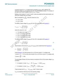 PCA85233UG/2DA/Q1Z Datasheet Page 16