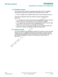 PCA85233UG/2DA/Q1Z Datasheet Page 23