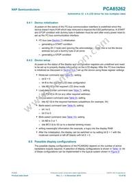 PCA85262ATT/AJ Datasheet Page 15
