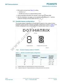 PCA85276ATT/AJ Datasheet Page 16