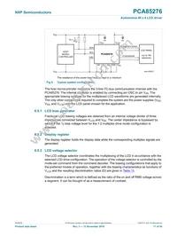 PCA85276ATT/AJ Datasheet Page 17