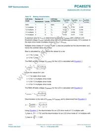 PCA85276ATT/AJ Datasheet Page 18