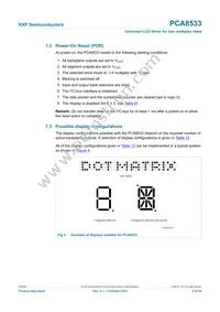 PCA8533U/2DD/2 Datasheet Page 8