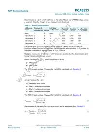 PCA8533U/2DD/2 Datasheet Page 10