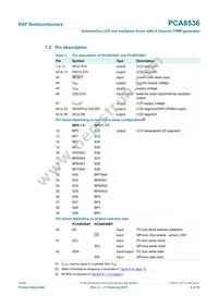 PCA8536AT/Q900/1 Datasheet Page 6