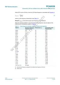 PCA8536AT/Q900/1 Datasheet Page 17