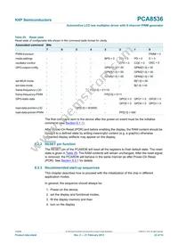 PCA8536AT/Q900/1 Datasheet Page 22