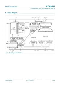 PCA8537BH/Q900/1 Datasheet Page 3