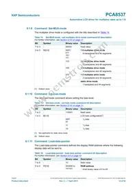 PCA8537BH/Q900/1 Datasheet Page 12
