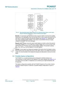 PCA8537BH/Q900/1 Datasheet Page 22