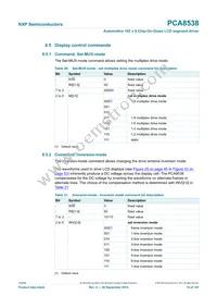 PCA8538UG/2DA/Q1Z Datasheet Page 18