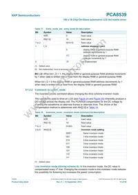 PCA8539DUG/DAZ Datasheet Page 15