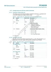 PCA8539DUG/DAZ Datasheet Page 19
