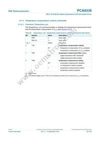 PCA8539DUG/DAZ Datasheet Page 20