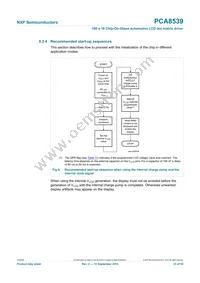 PCA8539DUG/DAZ Datasheet Page 23