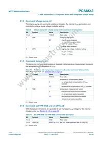 PCA8543AHL/AY Datasheet Page 8