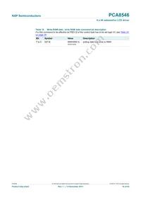 PCA8546ATT/AJ Datasheet Page 16