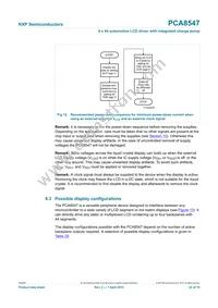 PCA8547AHT/AY Datasheet Page 22