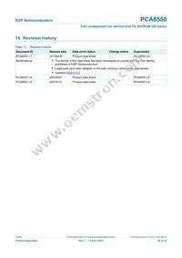 PCA8550PW/DG Datasheet Page 20