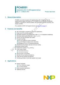 PCA8551BTT/AJ Datasheet Cover