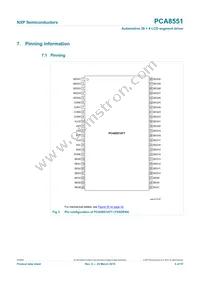 PCA8551BTT/AJ Datasheet Page 4