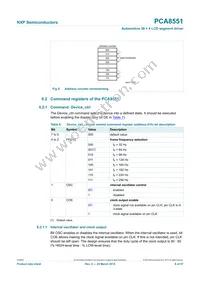 PCA8551BTT/AJ Datasheet Page 8