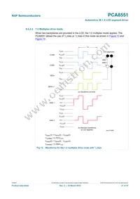 PCA8551BTT/AJ Datasheet Page 21