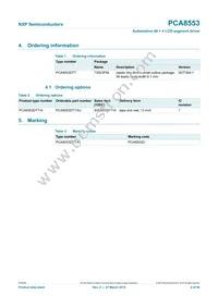 PCA8553DTT/AJ Datasheet Page 2