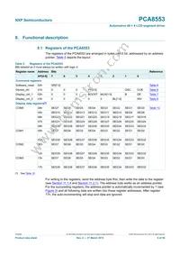 PCA8553DTT/AJ Datasheet Page 6