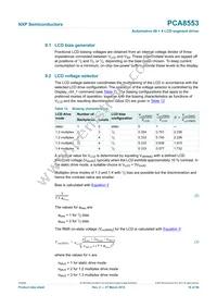 PCA8553DTT/AJ Datasheet Page 16