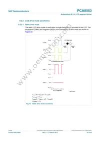 PCA8553DTT/AJ Datasheet Page 19